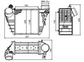 Интеркулер VW GOLF IV